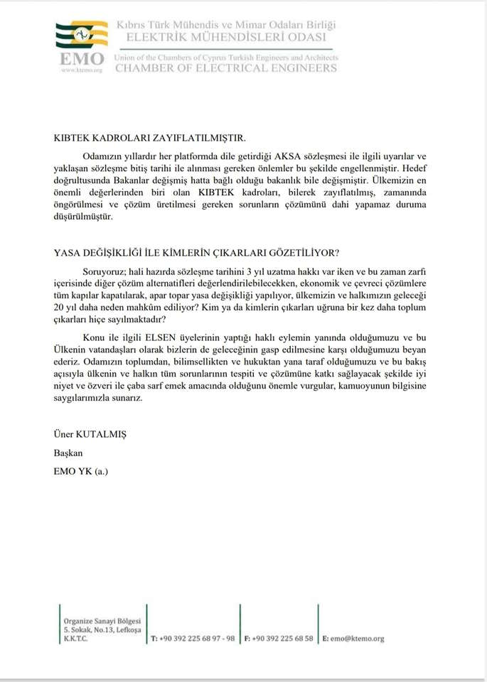 Basın Bildirisi