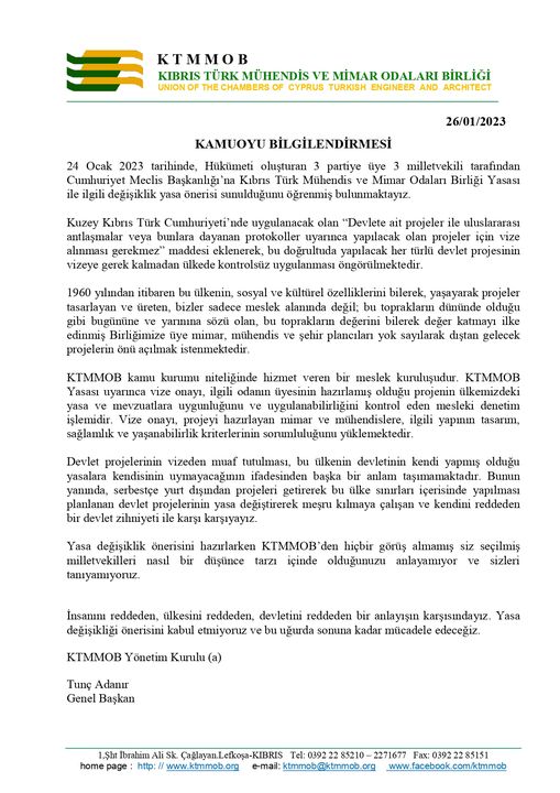 Basın Bildirisi